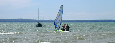 Higgins Lake Windsurfing