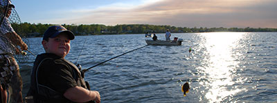 Fishing on Houghton Lake